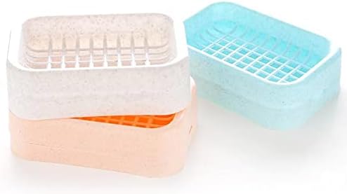 Removable Soap Drainers Plastic Holder for Home and Travel 1
