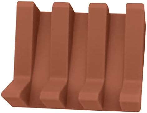 Silicone Soap Dish with Drain for Bath and Kitchen