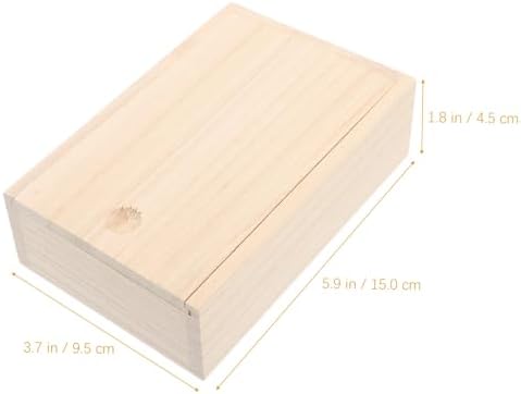Cabilock Wooden Soap Dish With Lid Reusable Holder 1