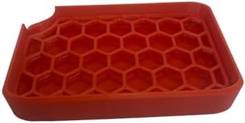 Red Double Layer Soap Holder for Shower Caddies