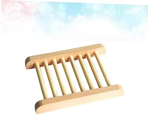 Zerodeko Natural Wood Soap Tray Holder for Bathroom Kitchen 1