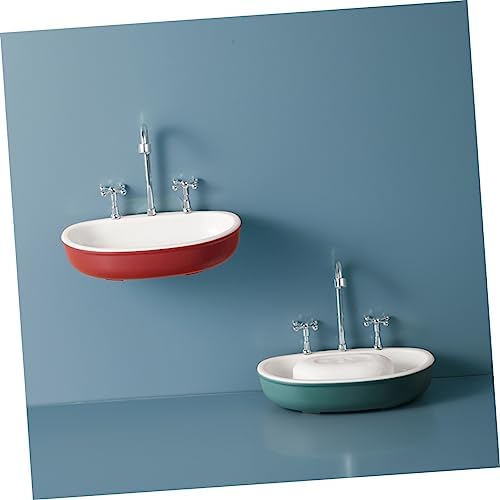 GLEAVI Suction Cup Soap Holder for Shower and Kitchen
