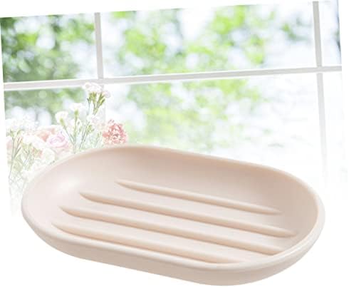 HOOTNEE Oval Soap Dish for Bathroom Shower Bathtub Kitchen
