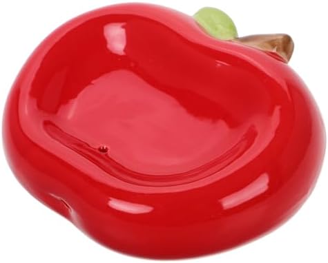Anneome Ceramic Apple Soap Tray with Drainage