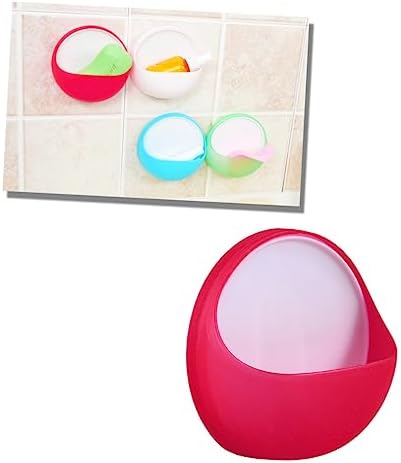 ABOOFAN Abs Plastic Suction Cup Soap Holder