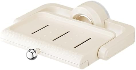 360 Rotatable Suction Cup Soap Holder - Beige