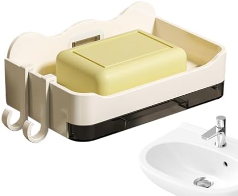 Generic Soap Dish - 52x33x16in Rectangular Bath Holder with Removable Design