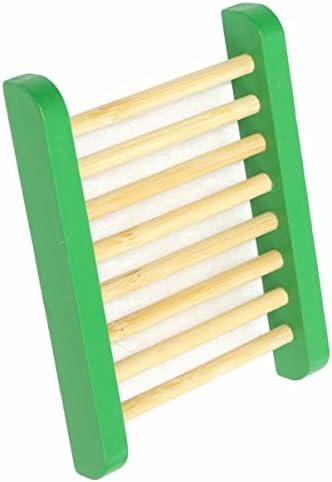 Portable Shower Soap Wood Dish Tray Holder