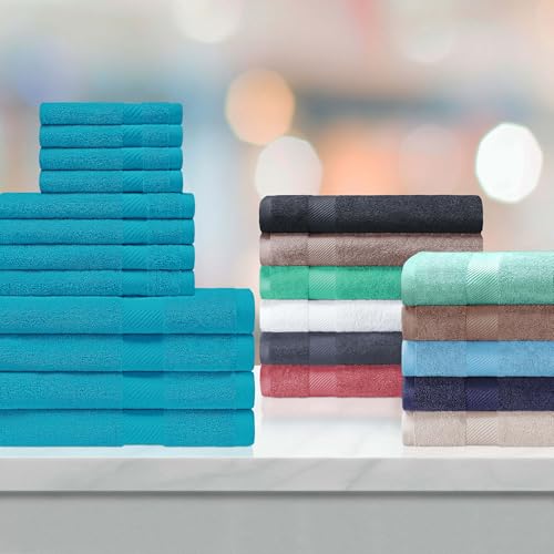 SUPERIOR Kendell 6 Piece Egyptian Cotton Towel Set