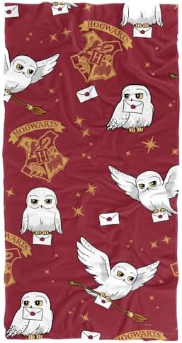 LOGOVISION Harry Potter Hedwig AOP 30x60 Beach Towel for Kids