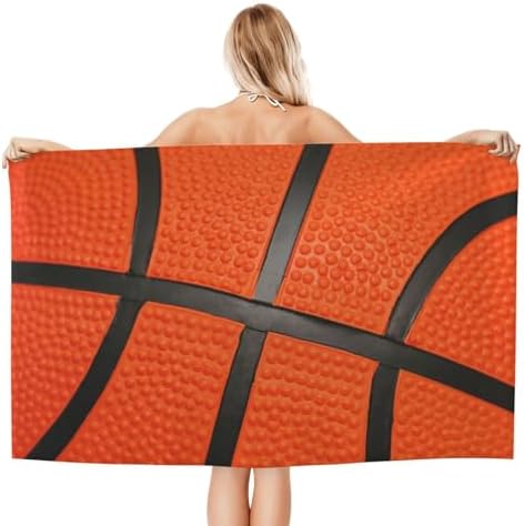 Microfiber Basketball Beach Towel for All Ages