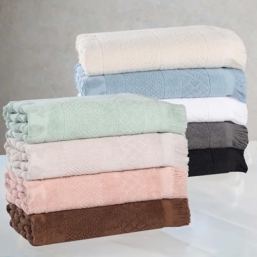 Superior Cotton 3-Piece Towel Set Chocolate