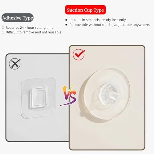 ARPHTYL Suction Shower Caddy with Self-Draining Grid
