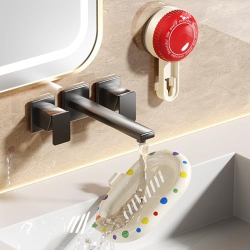Suction Cup Soap Dish for Shower Red