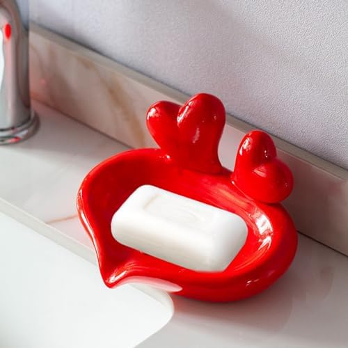 Belupai Heart to Heart Ceramic Soap Dish 1
