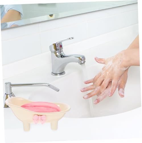 STOBAZA Self Draining Soap Dish for Bathroom and Kitchen