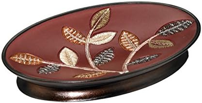 Popular Bath 780130 Aubury Soap Dish Burgundy 1