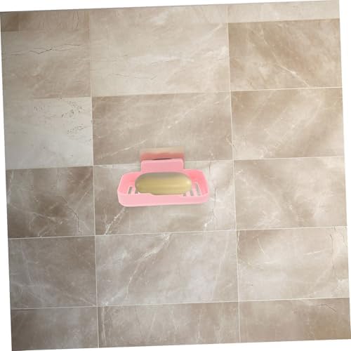 Space-Saving Bath Soap Dish Wall-Mounted Anti-Slip Adhesive Holder 1