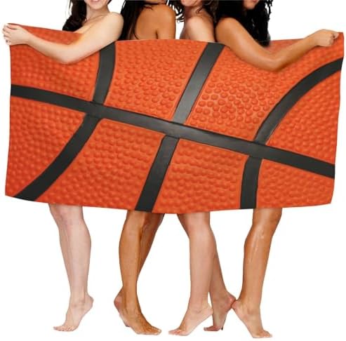 Microfiber Basketball Beach Towel for All Ages