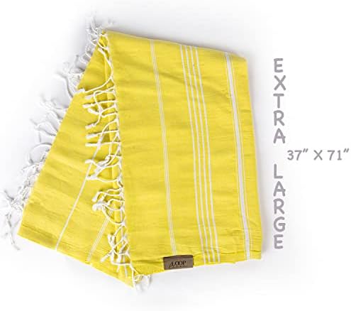 Loop Linen Turkish Beach Towel 37x71