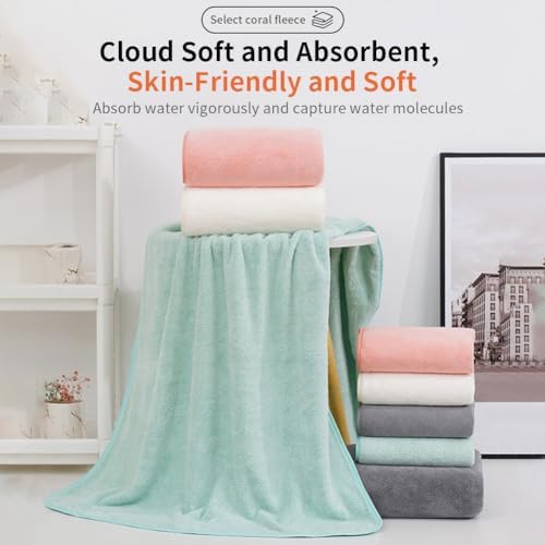 Triflice Coral Fleece Towel Set of 3 - Beige