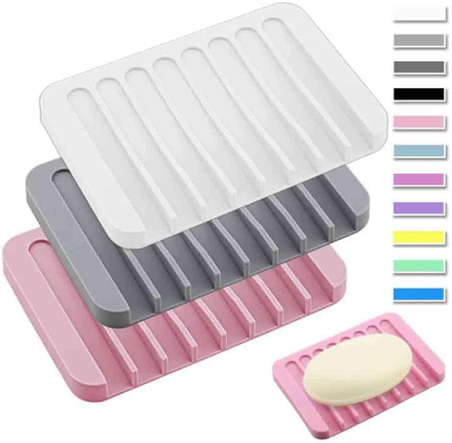 TOOLSTAR Portable Soap Dish Holder Red