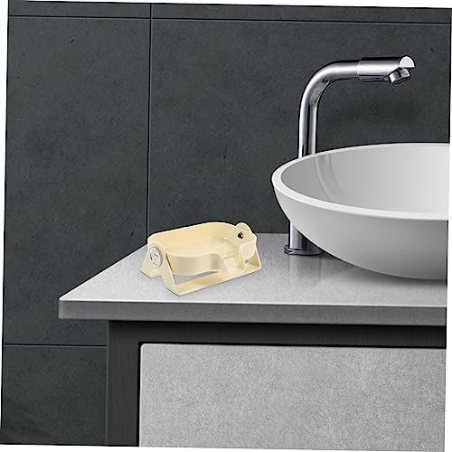Bebemoko Self-Draining Soap Dish for Bathroom Kitchen Laundry