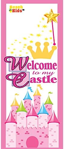 Disney Princess Beach Towel Set - 40x72 Microfiber Towel with Stickers More