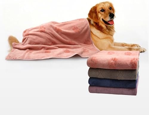 JML Microfiber Bath Towel for Kids and Pets 4 Pack