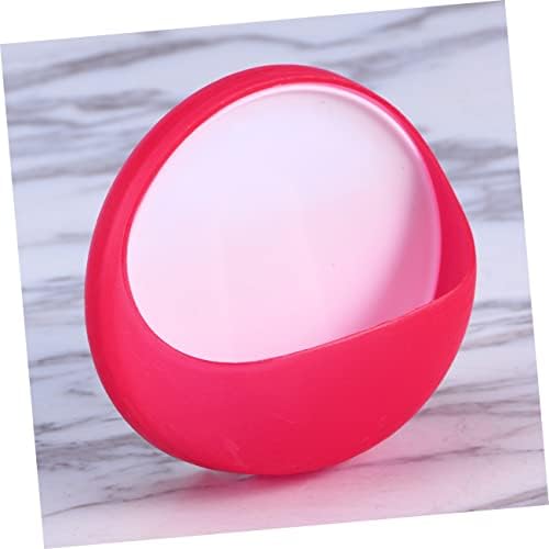 Multi Functional Red Soap Holder with Sucker Drainage
