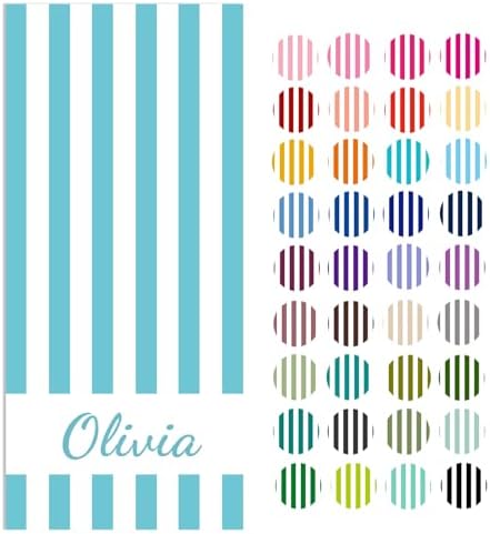 Personalized Beach Towels with Names for All Ages