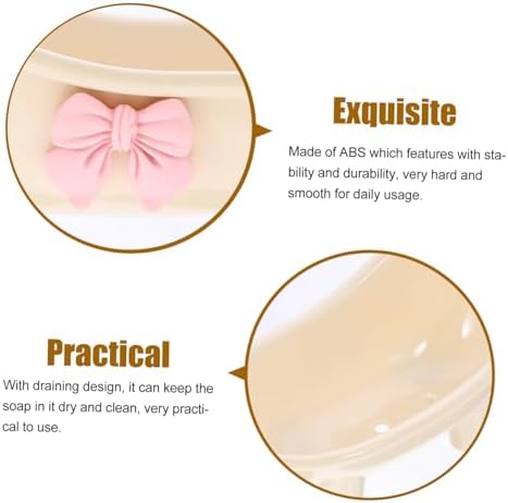 STOBAZA Self Draining Soap Dish for Bathroom and Kitchen