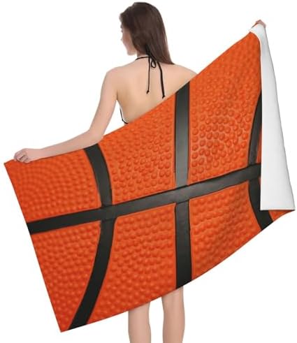 Microfiber Basketball Beach Towel for All Ages