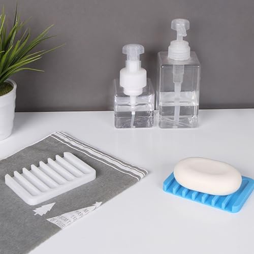 Loyliawa Soap Dish - Leakproof Anti-Skid Drainable Holder for Bath Kitchen
