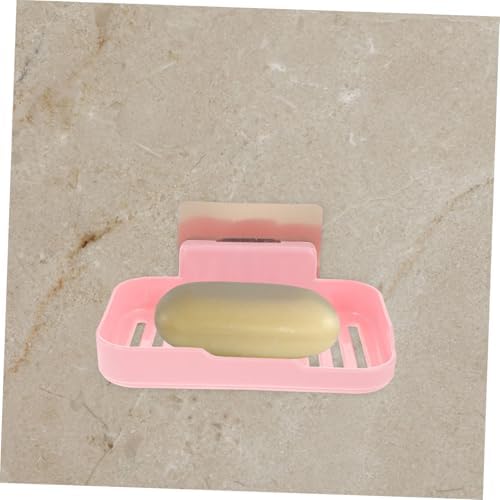 Space-Saving Bath Soap Dish Wall-Mounted Anti-Slip Adhesive Holder 1