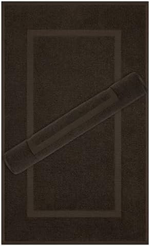 Cotton Paradise 100 Cotton Bath Mats Set of 2