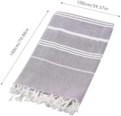 KELINFONG Oversized 70x40 Inch Microfiber Beach Towel Set of 4