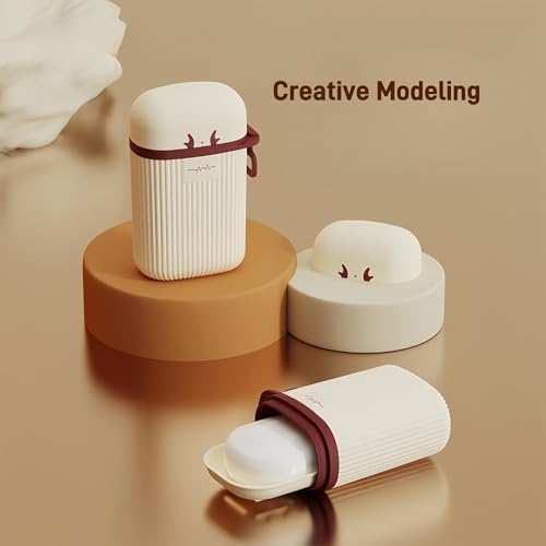 Leakproof Travel Soap Case with Lid - Portable Bar Soap Holder