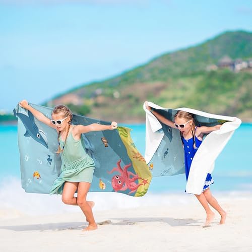 Iaisacl Microfiber Beach Towel for Kids 1
