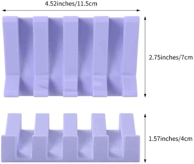 TOOLSTAR Bathroom Silicone Soap Dish Holder