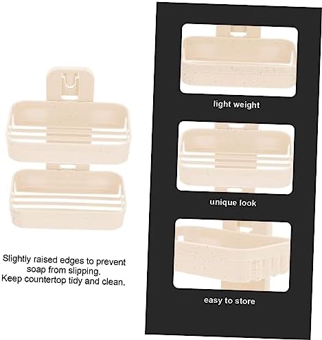 Modern Double Layer Wall Mount Soap Dish
