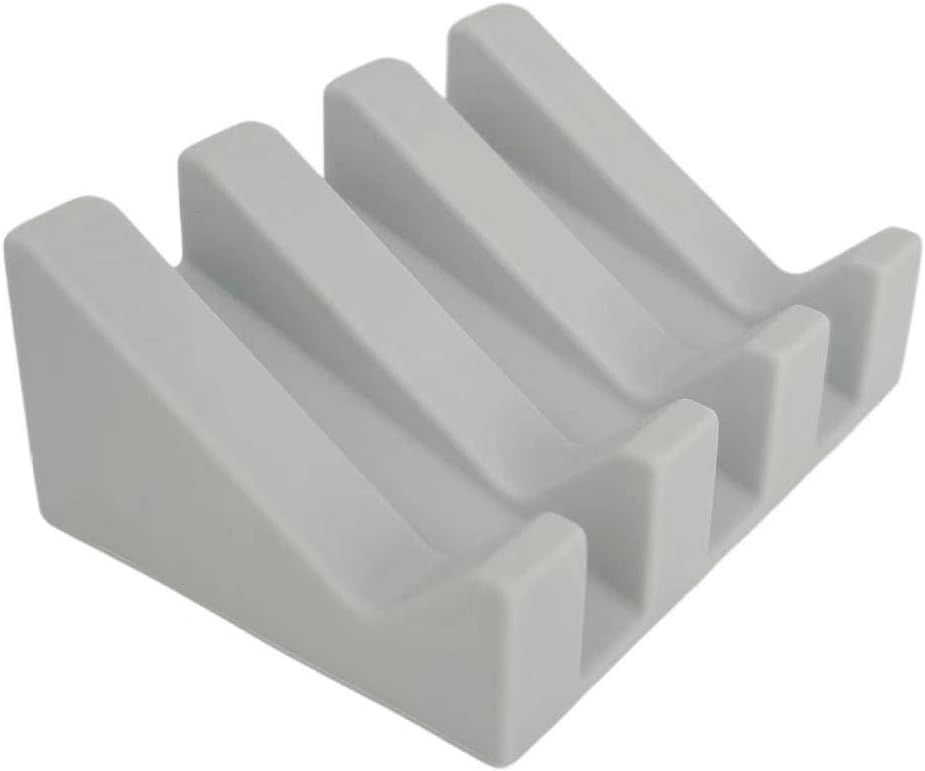 Silicone Soap Holder with Drainage for Bath and Kitchen