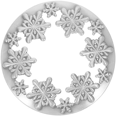 VILLFUL Smart Cover Candle with Snowflake Design
