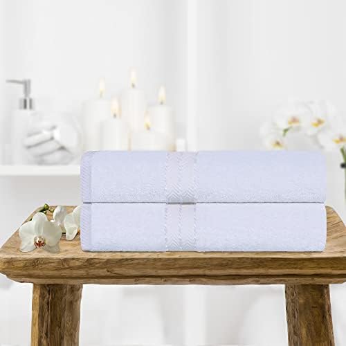 Superior Turkish Cotton Ultra-Plush 2-Piece Bath Towel Set
