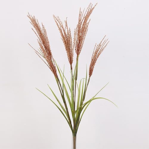 ZHDOKA 2PCS Artificial Reed Plants for Boho Wedding Decor