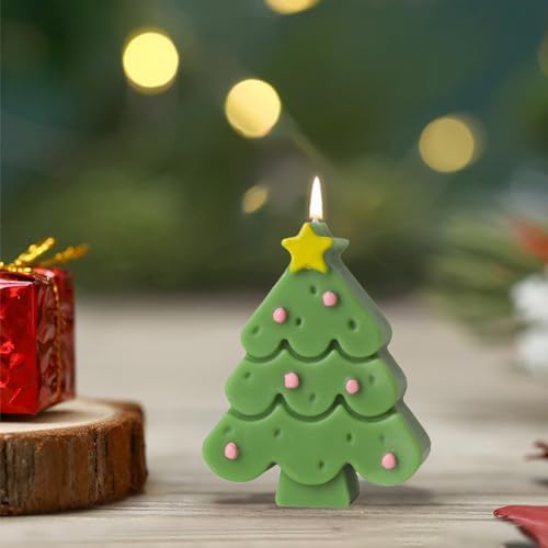 Winter Aroma Candle Festive Snowflake Shape Christmas Dcor