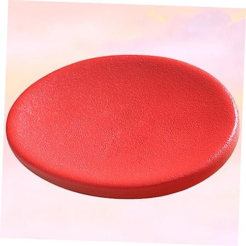 ABOOFAN 1pc Porcelain Soap Dish Red Bathroom Holder