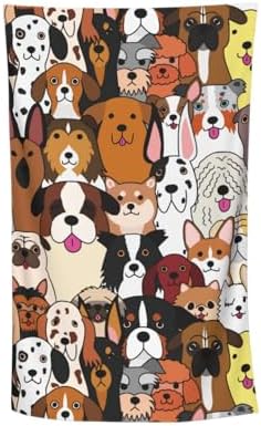 VOOHDDY Microfiber Beach Towel for Dogs and Kids