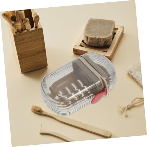 Portable Travel Soap Box with Drainage and Sealed Lid