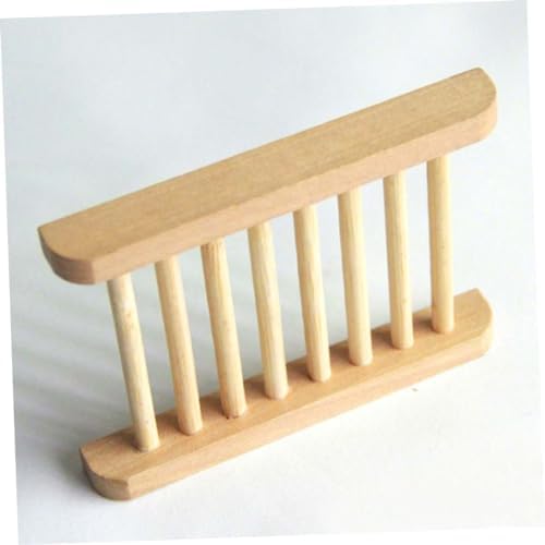 ABOOFAN Wood Soap Tray Holder Set of 2 1